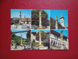 Fribourg Stadt Fontaines Brunnen mehrbildrig