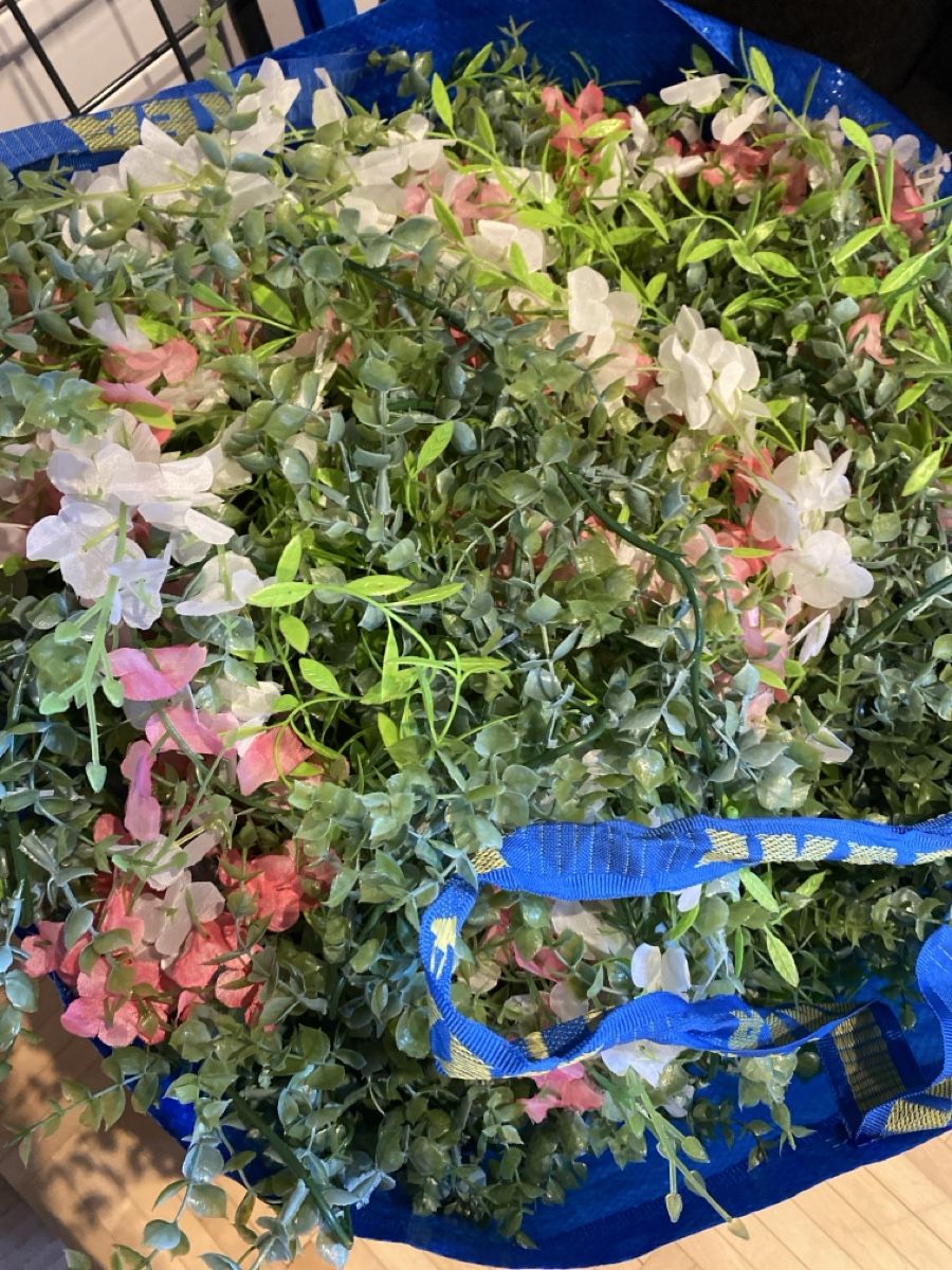 Tutte le decorazioni: Plastik Girlande - Hochzeitsdeko – Usato da Murgenthal venduto da anmedlung