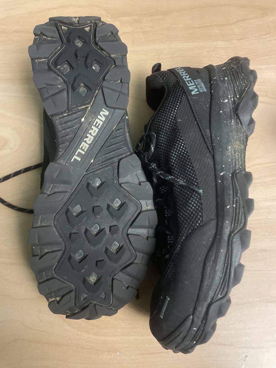 Merrell Scarpe da uomo: Merrell Gore-Tex Herren Trail Schuhe, Gr.41, Schwar – Nuovo (secondo la descrizione) da Obergerlafingen venduto da cabo4 2
