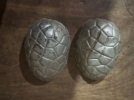 Moule ancien chocolat schokoladenform œuf 6cm