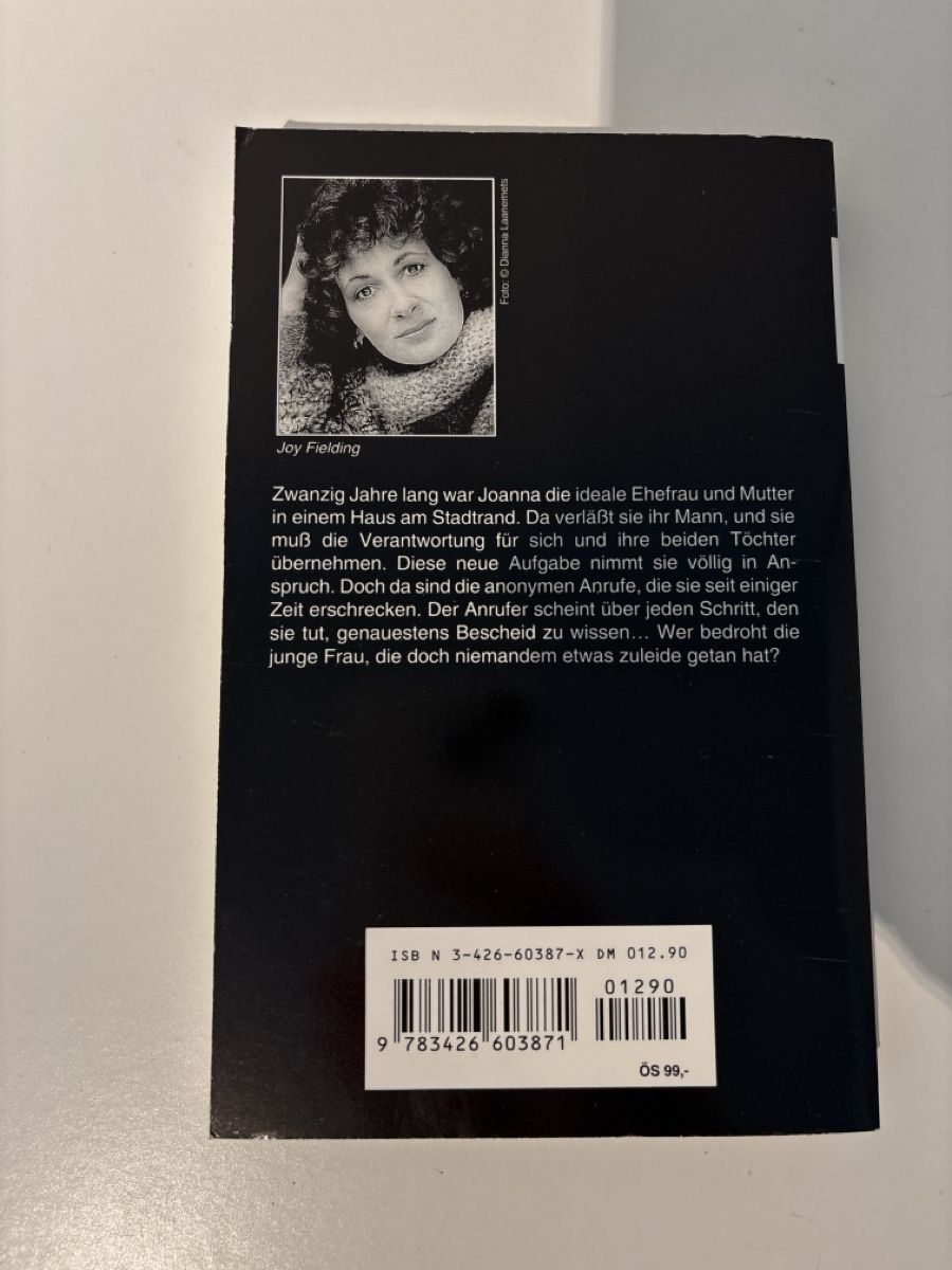 Libri: Joy Fielding - Ein mörderischer Sommer, gebraucht – Usato da Adliswil venduto da ninotschka7 2