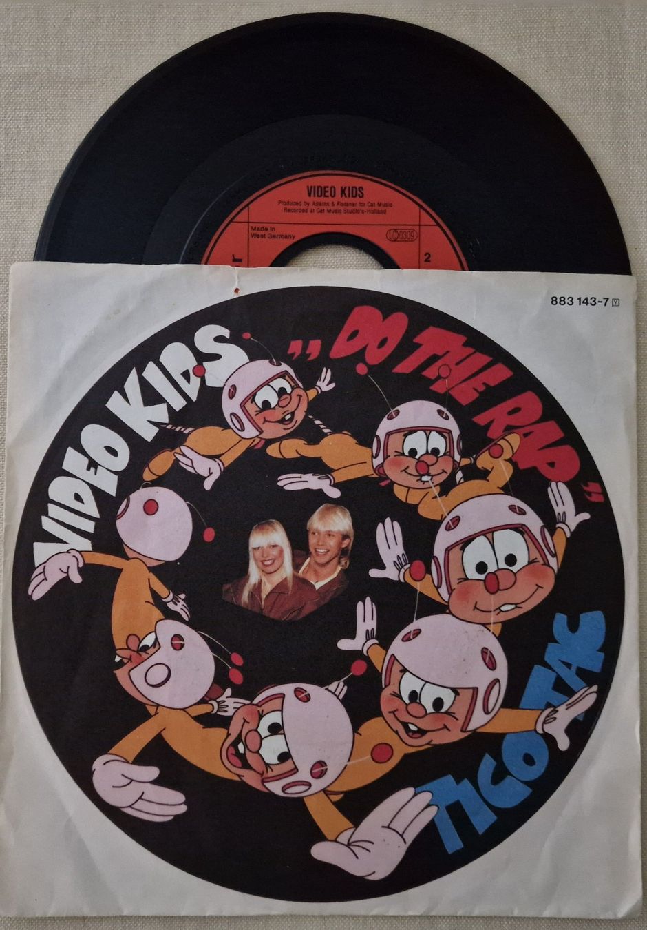 Dischi in vinile: Video Kids Single – Do The Rap – Usato da Root venduto da atelier22