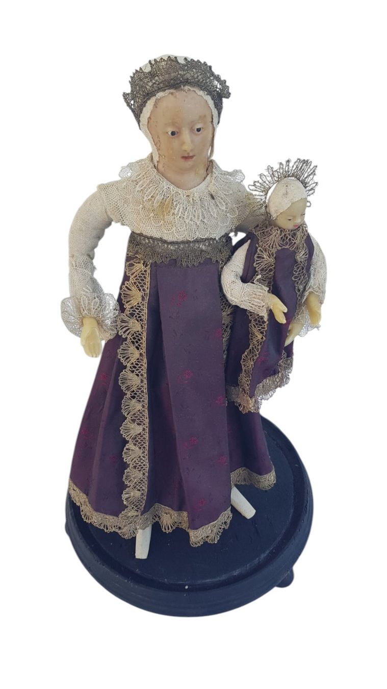 Sculture & Statue: Skulptur Madonna mit Glassturz – Usato da Mörschwil venduto da antiksalon21 3