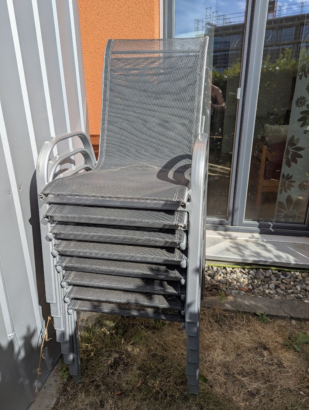 Stühle: Gartenstühle grau – Gebraucht aus Niederlenz von nikasch 1