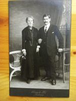 Portrait ancien couple Atelier Lorson & fils Fribourg 