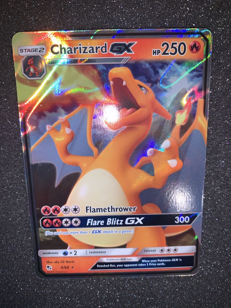 Pokémon Carte collezionabili: Charizard GX Stage 2 Holo 250 HP 9/68 – Usato da Bironico venduto da ars_z6lb 4