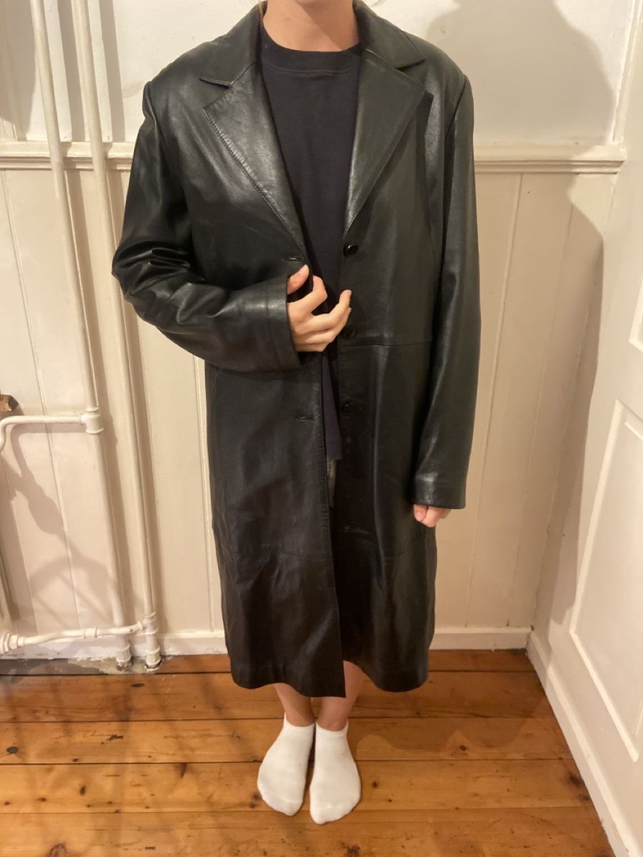 Cappotti: Vintage Ledermantel aus Paris – Usato da Winterthur venduto da zoenina5 3