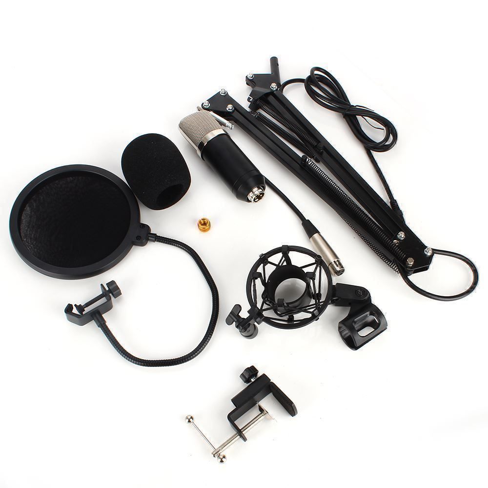 Mikrofone: Mikrofon Kondensator Microphone Set 6tlg – Neu (gemäss Beschreibung) aus Thun von onlino