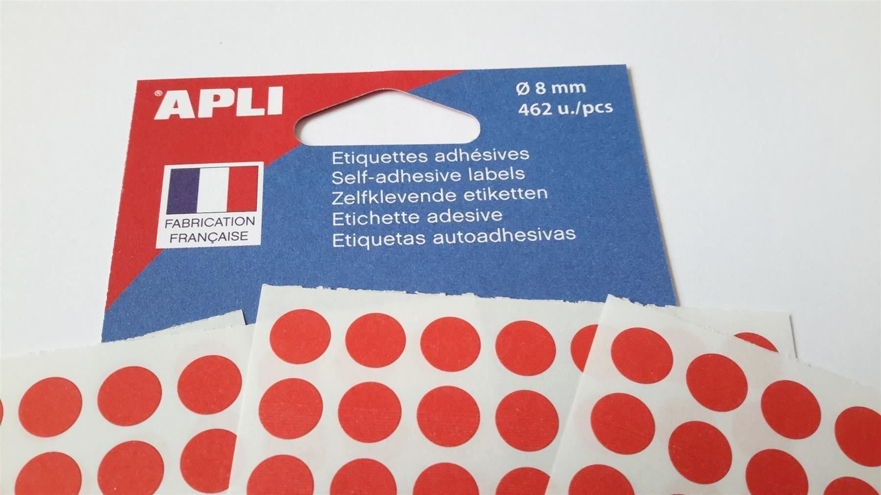 Sticker: Markierungspunkte, rot, 8mm, 462 Stück – Nuovo e nell'imballaggio originale da St. Gallen venduto da cointec 5