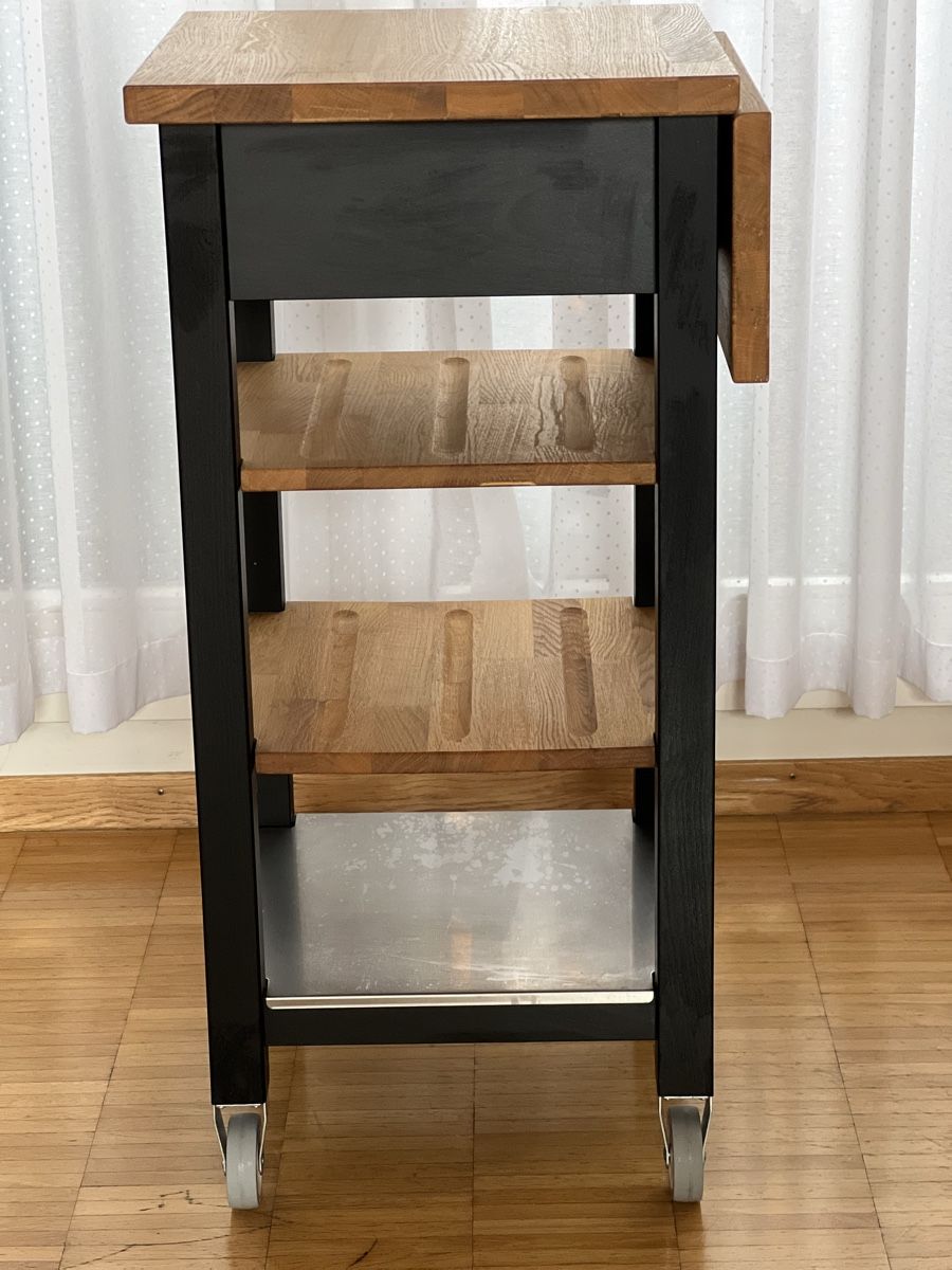 Ikea Elettrodomestici da cucina: IKEA Stenstorp Küchenwagen Regale Holz Toll Zustand – Usato da Watt venduto da rmt07 4