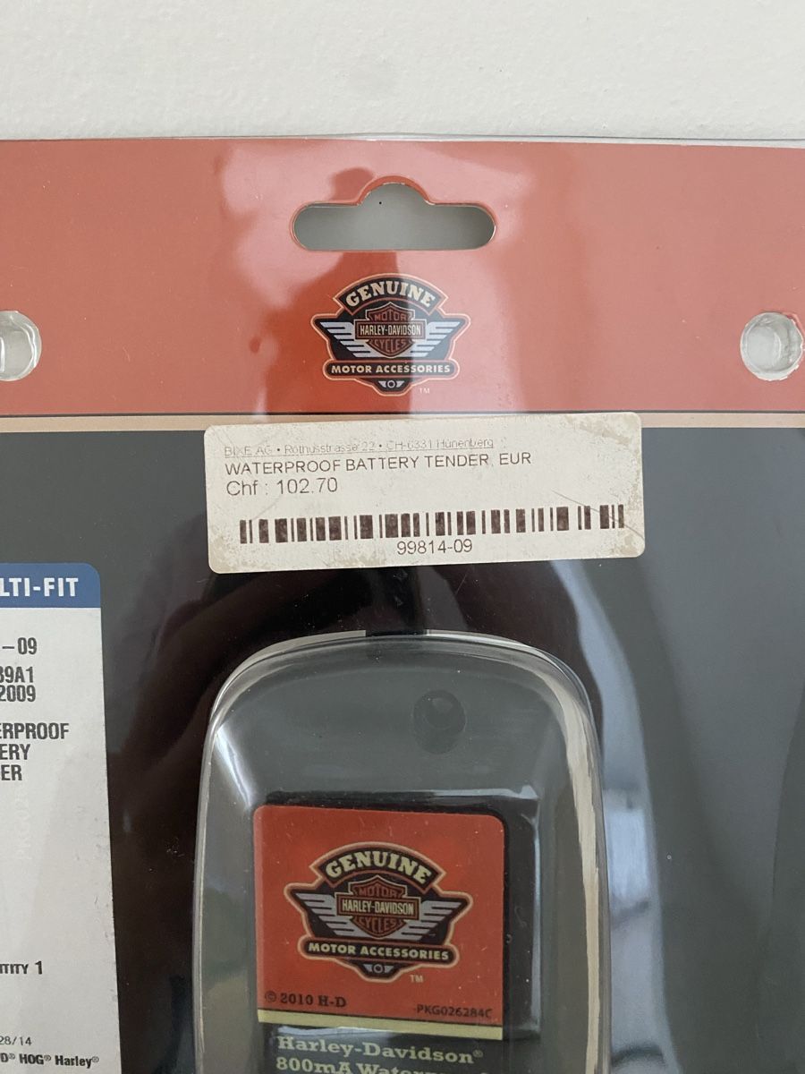 Caricabatterie: Original Harley-Davidson Waterproof Battery Tender 800mA – Usato da Buonas venduto da vonRich 2