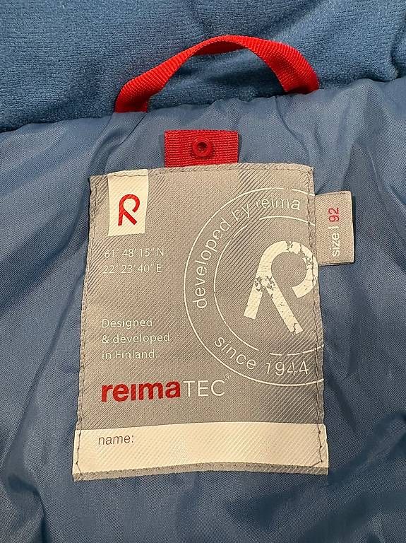 Completi: Reima Schneeanzug Gr. 92 – Usato da Felsberg venduto da Riggel 2