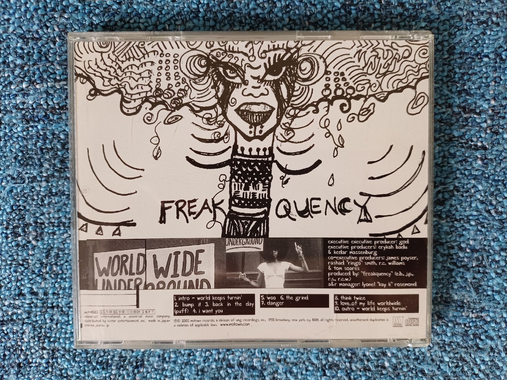 CD: Erykah Badu "World Wide Underground" CD – Nuovo (secondo la descrizione) da Begnins venduto da Drastic-Sound 1