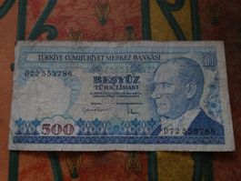 TURQUIE  500   Billet
