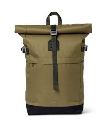 Sandqvist Backpack Roll Top Icon Khaki New Condition