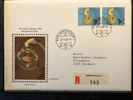 FDC Pro Patria Wirtshausschilder 1982 (Ortsn.)