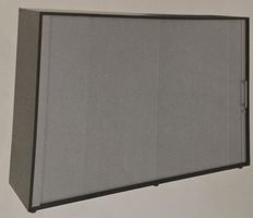 Aktenschrank mit Rollladen schwarz/grau guter zustand