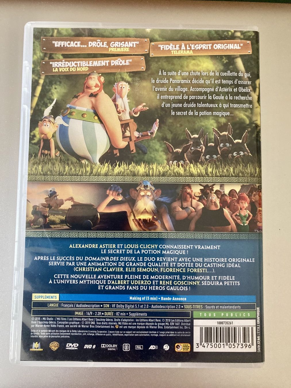 Tous les DVDs: Astérix Le secret de la potion magique – D'occasion à Neuchâtel par Rougesky 1