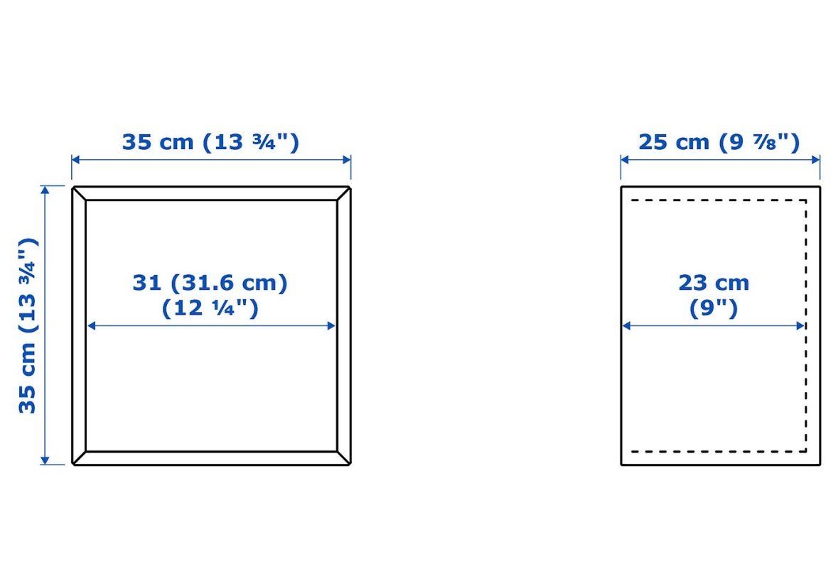 Ikea Scaffali: Set of two wall cabinets/ wall shelf – Usato da Zürich venduto da akh_7xjv 1