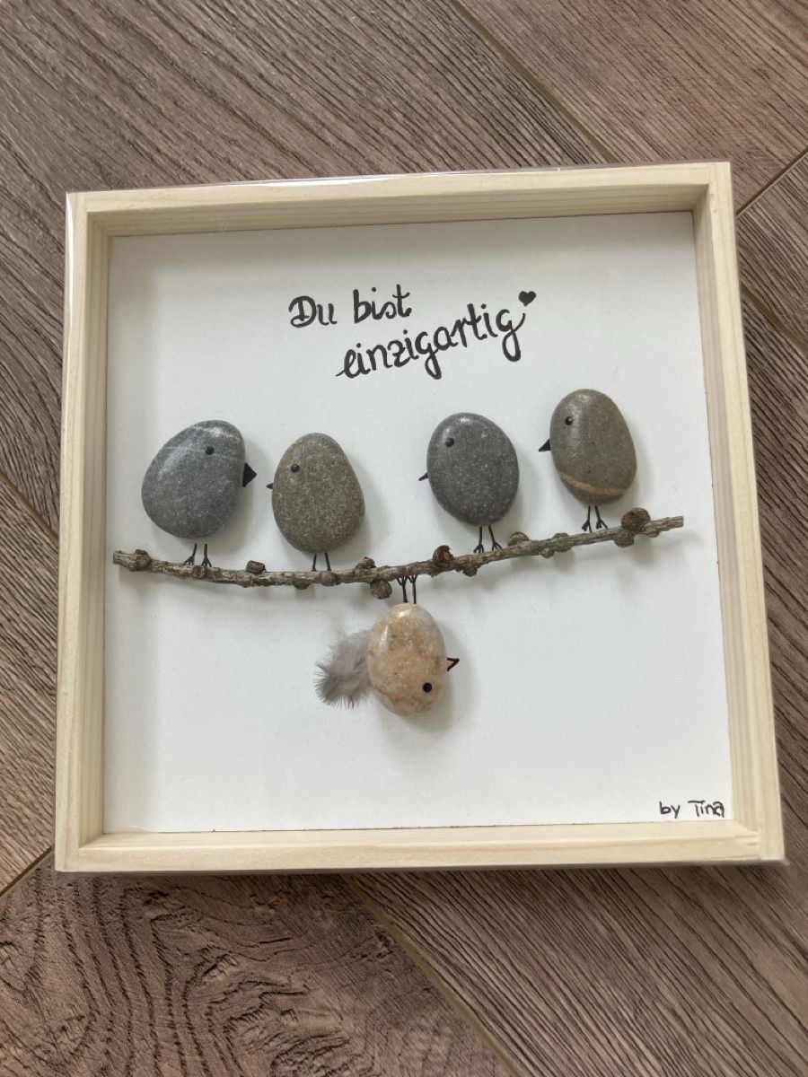Foto & Immagini: Steinbild Vögel Einzigartig – Nuovo e nell'imballaggio originale da Reitnau venduto da Juda65