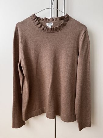 J.Crew Pullover Baumwolle braun Gr. M