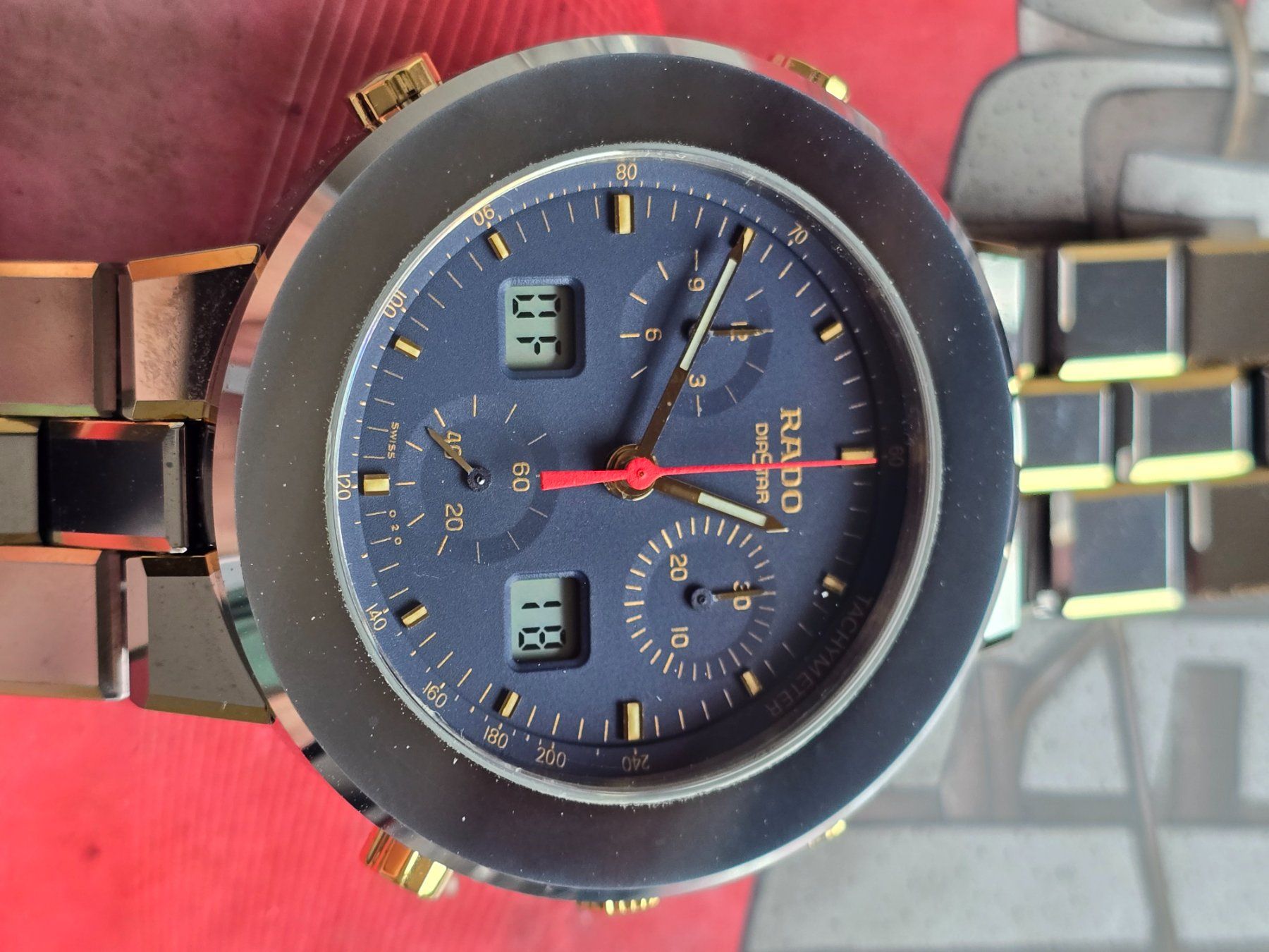 Rado Orologi: 205 Rado DiaStar Diamaster Date Chronograph TOP – Usato da Muri AG venduto da Corredor 1
