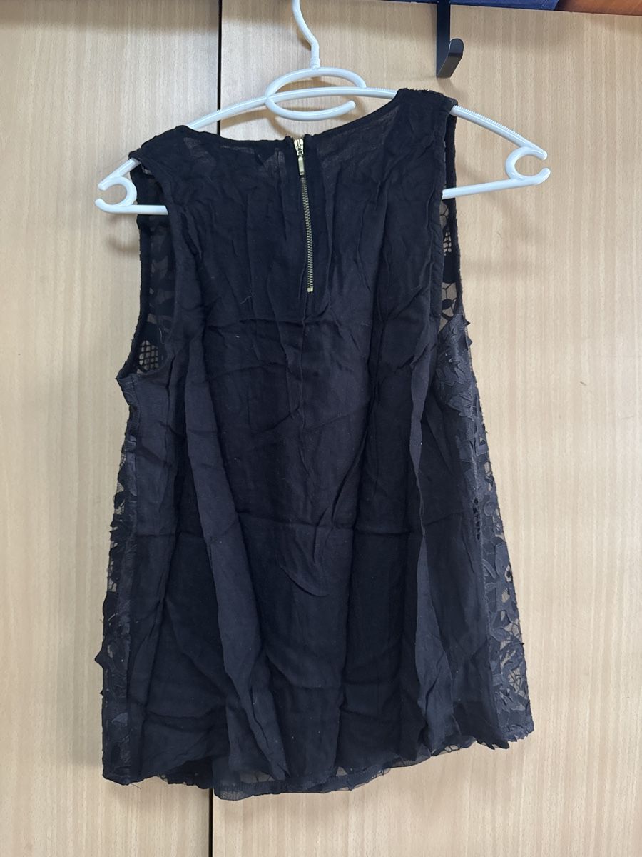 Dorothy Perkins Tops: Schwarze Spitzenträgerbluse Grösse 8 Dorothy Perkins – Neu (gemäss Beschreibung) aus Thun von Vans_98 2
