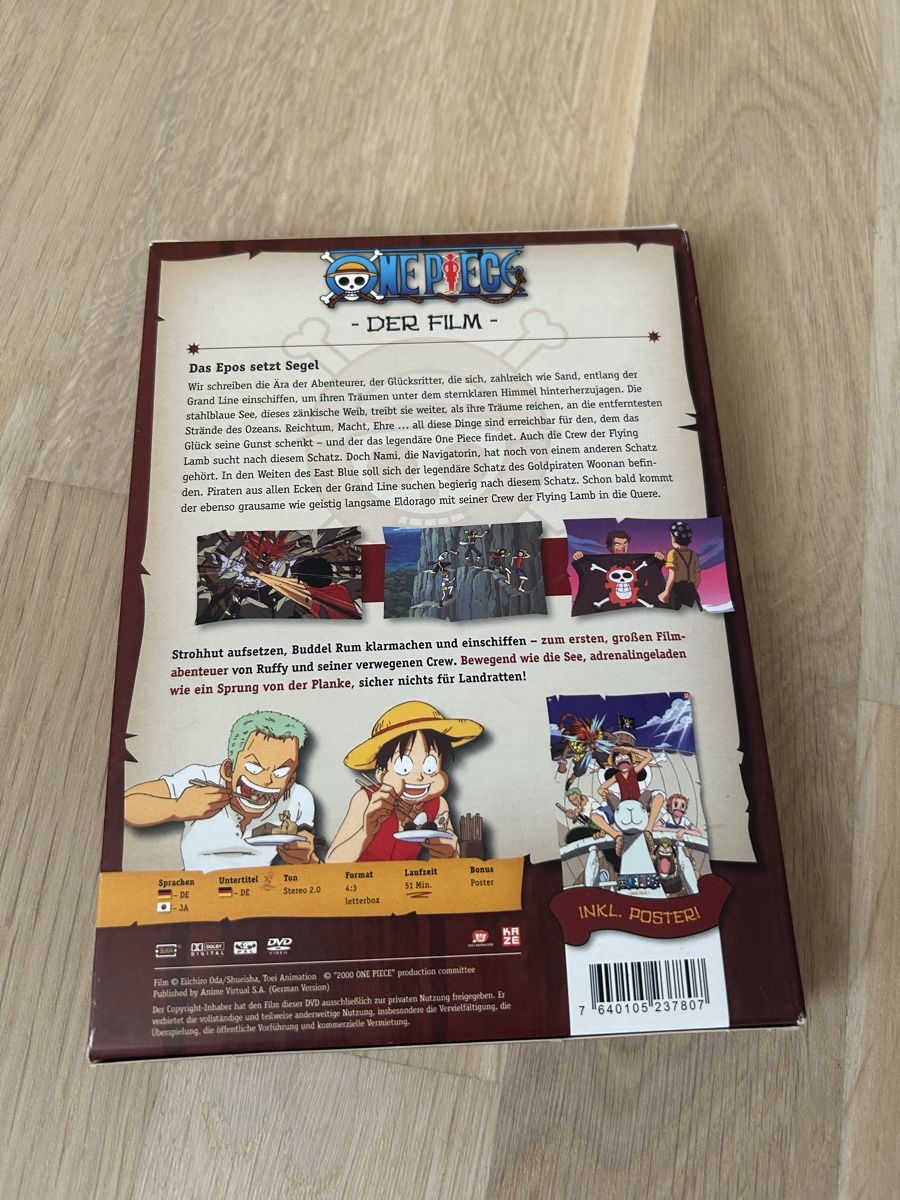 Tutti i DVDs: One Piece Filme DVD Blu-ray Sammlung 1-11 – Usato da Zürich venduto da JasminNebl 7