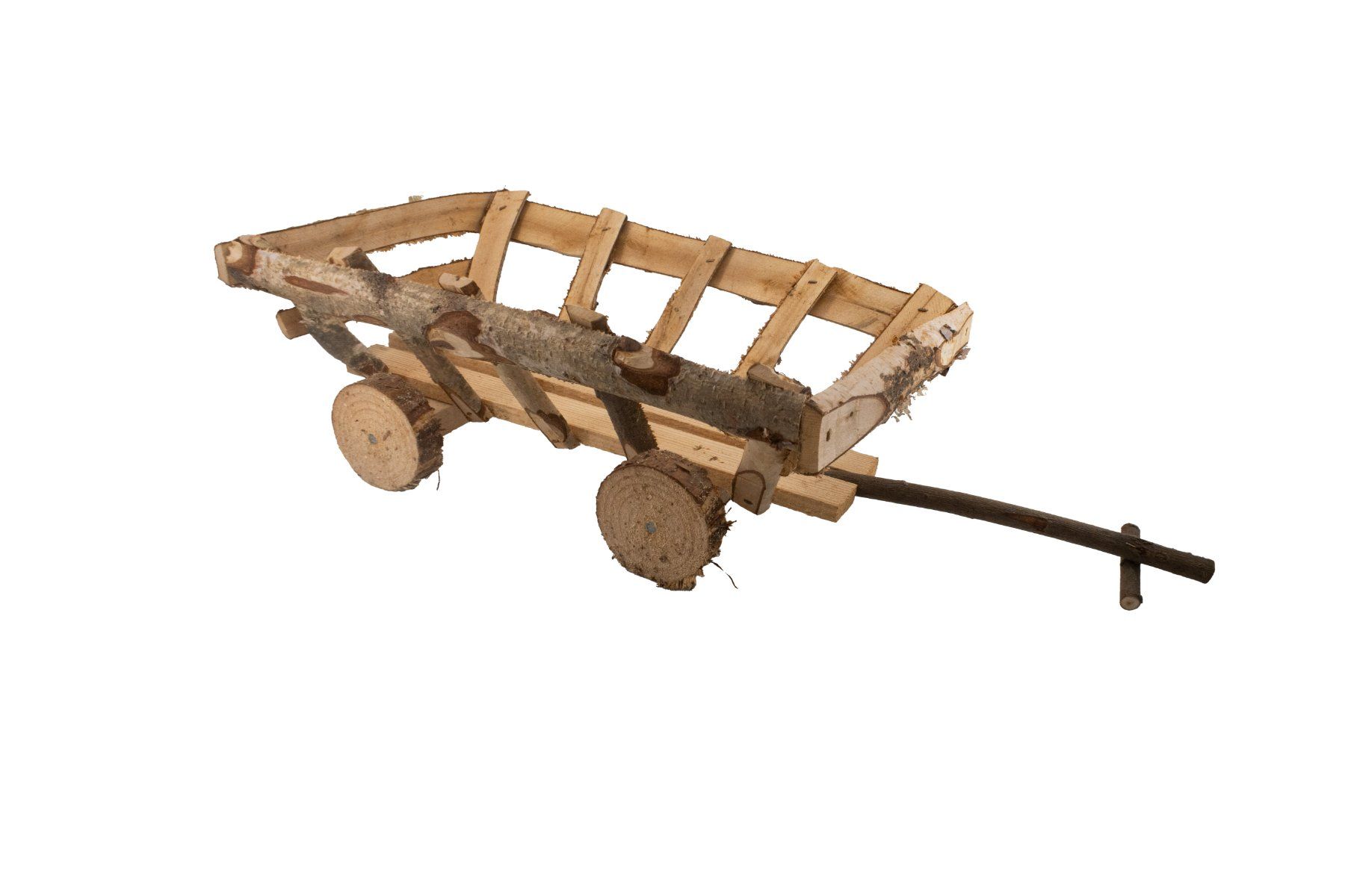Tutte le decorazioni: Birkenholz Deko Leiterwagen – Nuovo e nell'imballaggio originale da Pfäffikon ZH venduto da justnatur