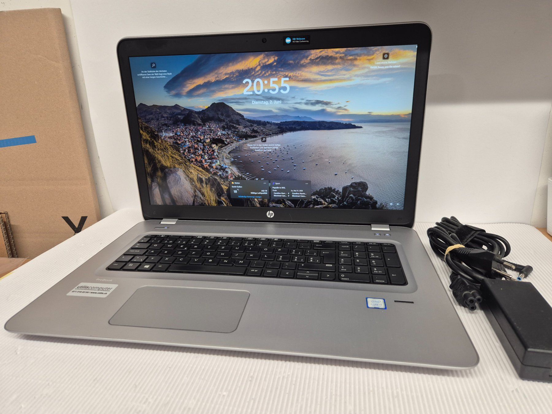 Hewlett Packard Notebook: HP Probook 470 G4 mit SSD + Win11PRO – Usato da Sitterdorf venduto da Lenggi7
