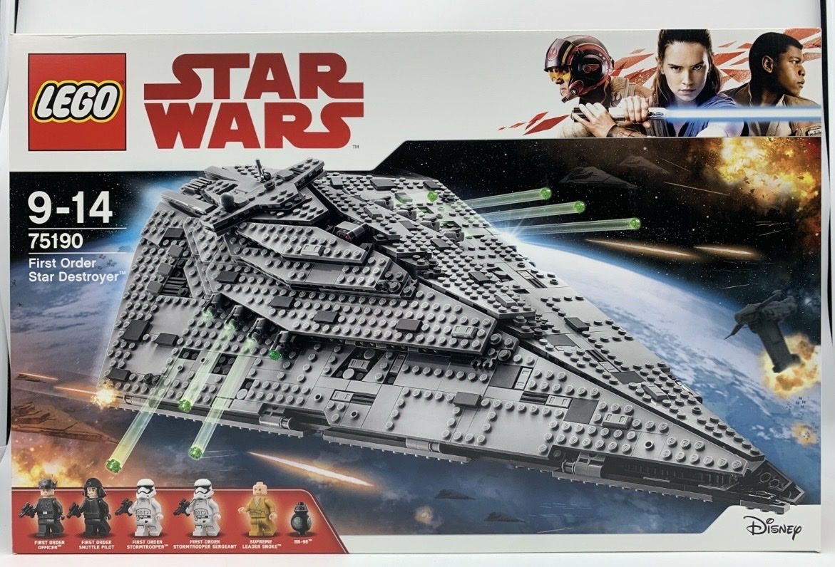 Lego Kit di costruzioni: LEGO Star Wars 75190 First Order Star Destroyer – Nuovo e nell'imballaggio originale da Mörschwil venduto da Play_Brick_2018