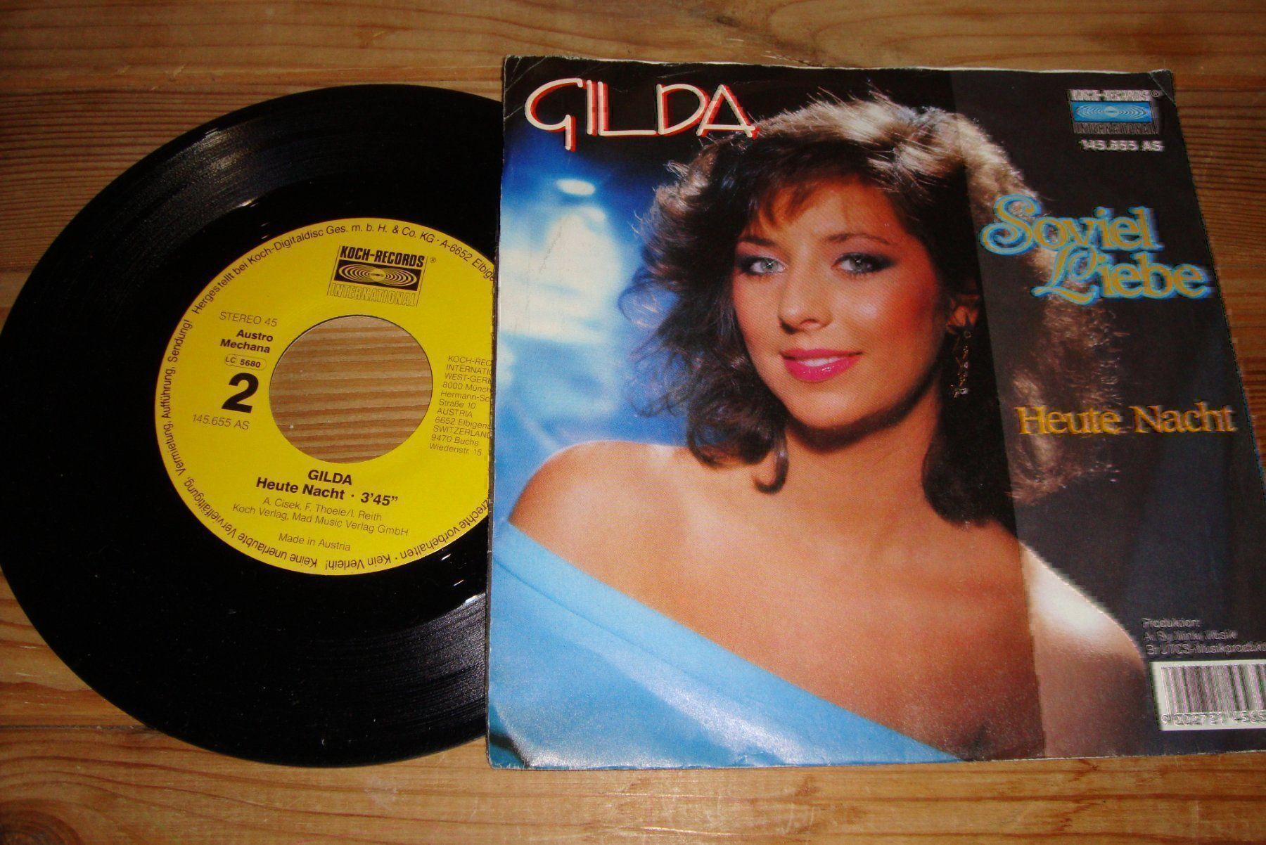 Dischi in vinile: GILDA - SOVIEL LIEBE - HEUTE NACHT – Usato da Bern venduto da Uli_10_11 1