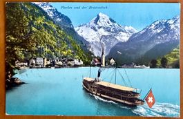 Fluelen - Dampfschiff 1909