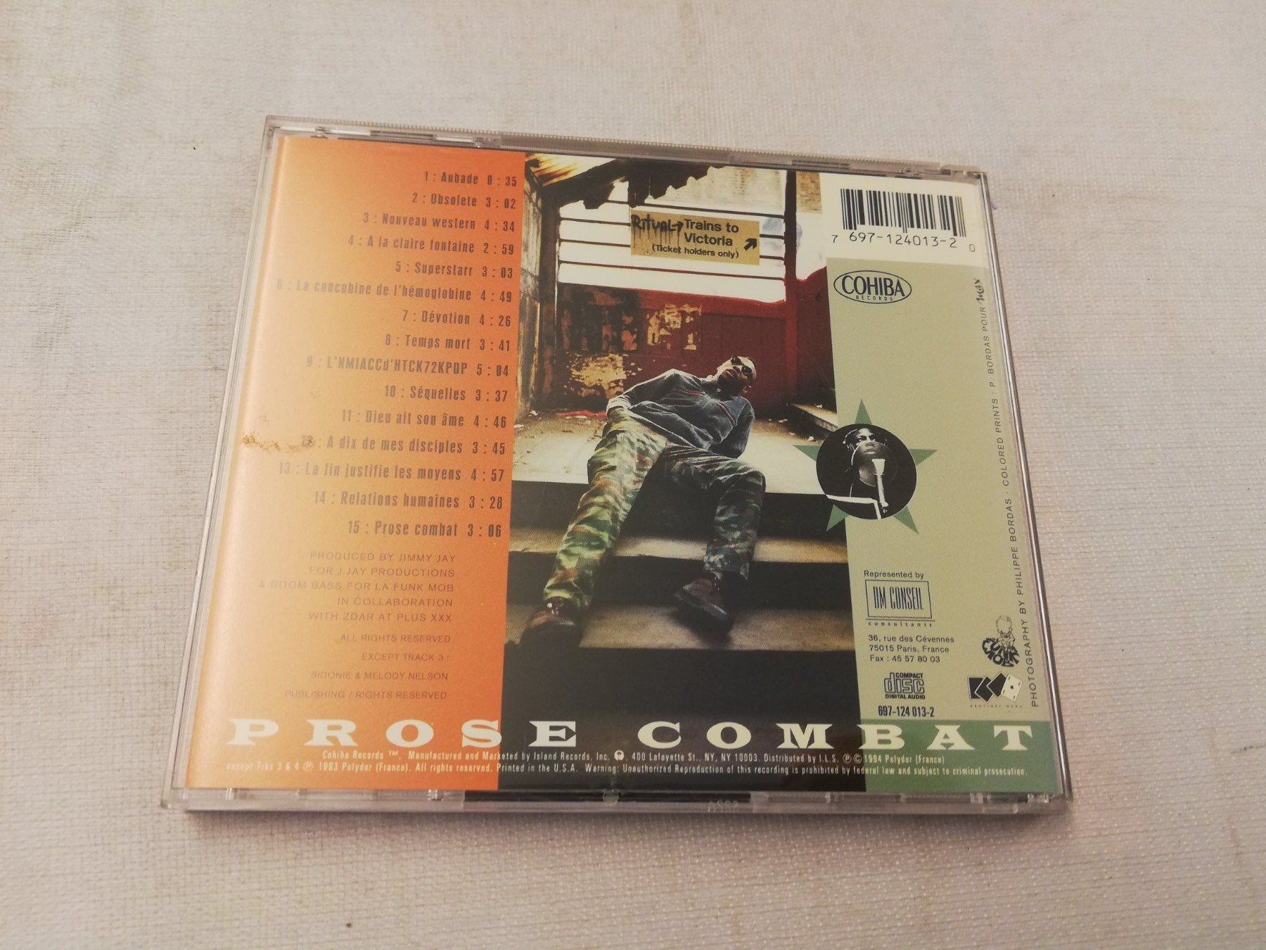 CD: MC SOLAAR - PROSE COMBAT – Usato da Bern venduto da Vinylsound.ch 1