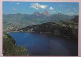Seelisberg, Blick auf Brunnen