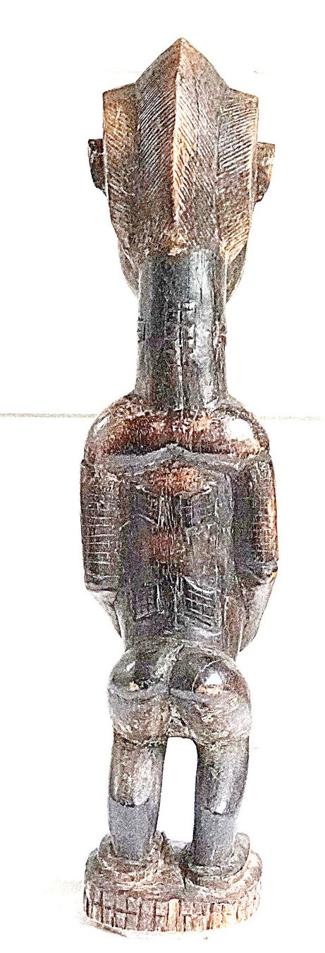 Sculture & Statue: Afrikanische Statue geschnitzt Holz – Usato da Baar venduto da 2cvbaar 2
