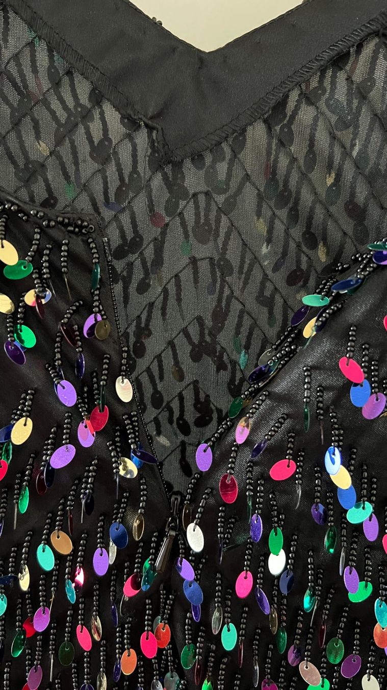 Kleider: Hochwertiges Pailettenkleid Grösse S – Gebraucht aus Hondrich von Greppen37 2