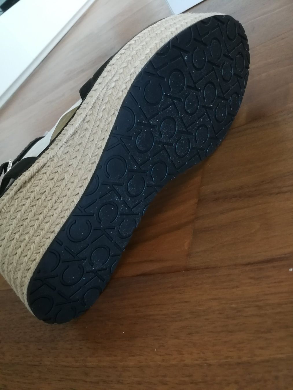 Calvin Klein Scarpe da donna: Calvin klein wedge Sandalen / Espadrille schwarz – Usato da Dielsdorf venduto da Tombu 3