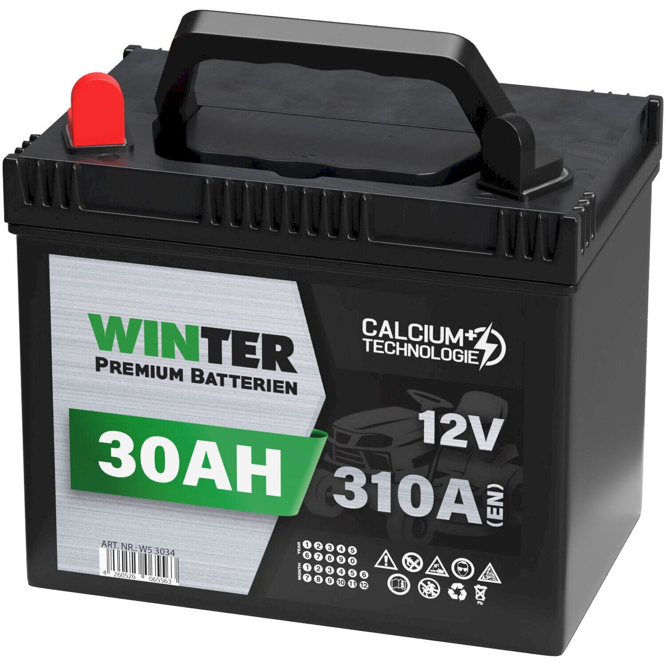 Batterien: WINTER Rasentraktor Batterie 30Ah – Neu und originalverpackt aus Bottighofen von zaap 2