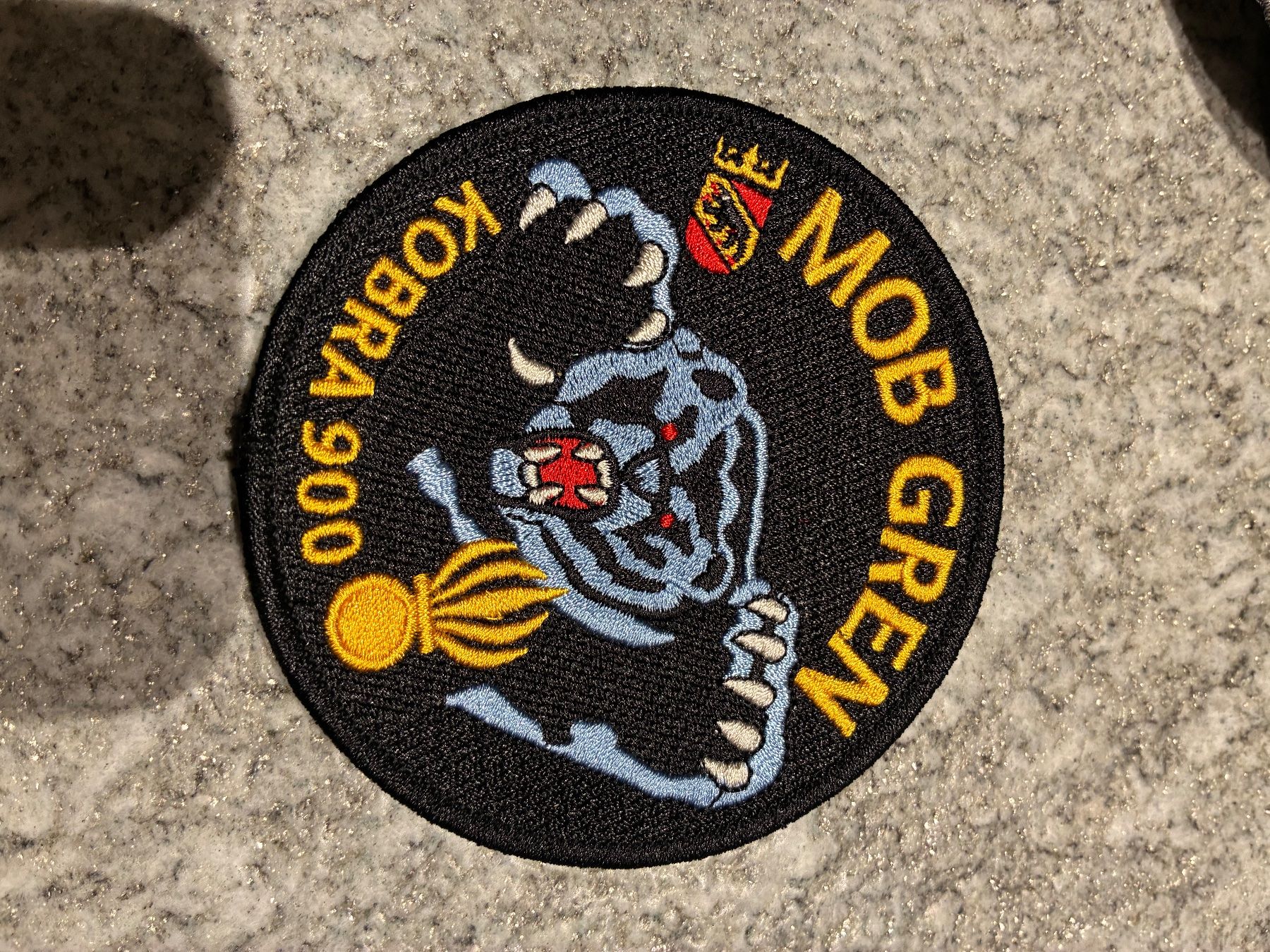 Patches: Original patch mob gren kobra 900 – Neu und originalverpackt aus Oberiberg von reimet