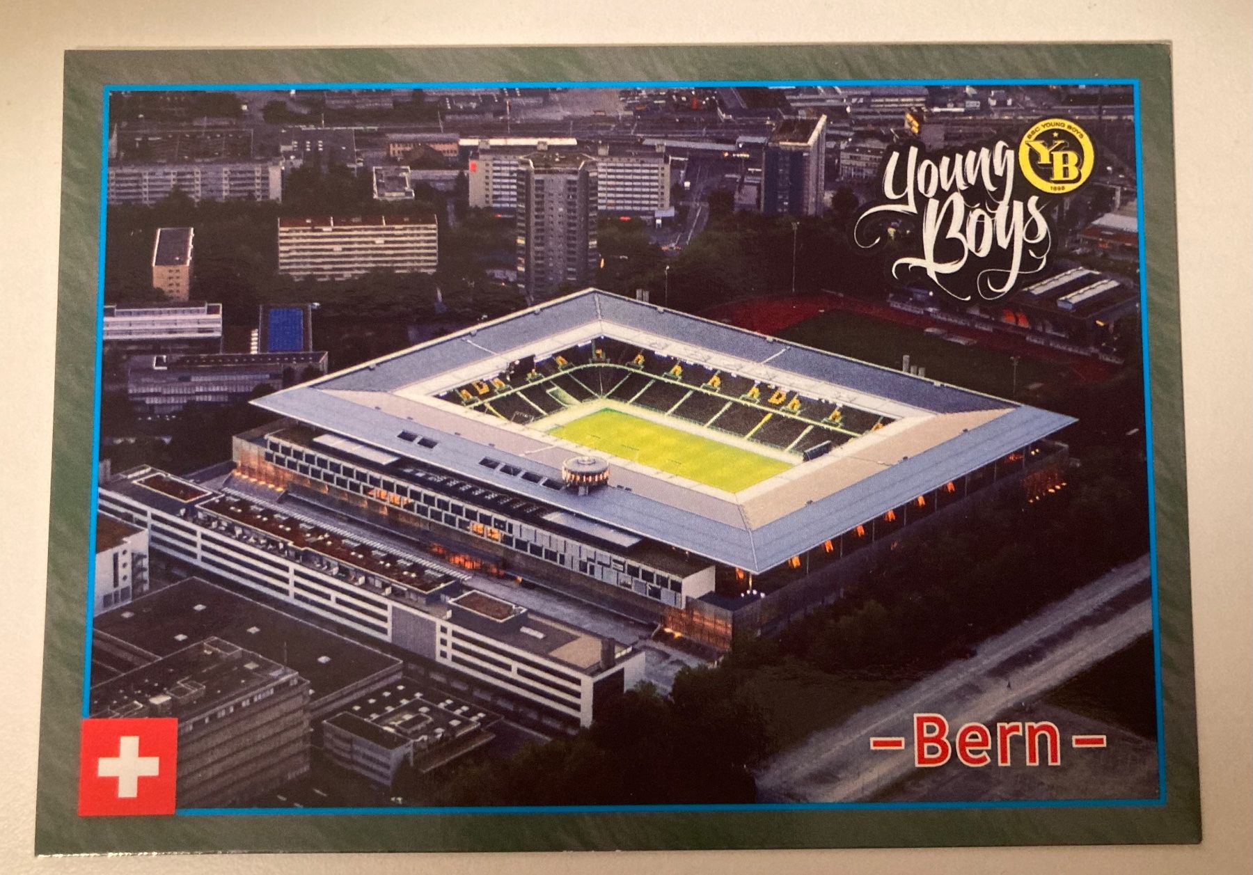 Cartoline postali: BSC Young Boys YB Stadionpostkarte – Nuovo (secondo la descrizione) da Thun venduto da Alpen69