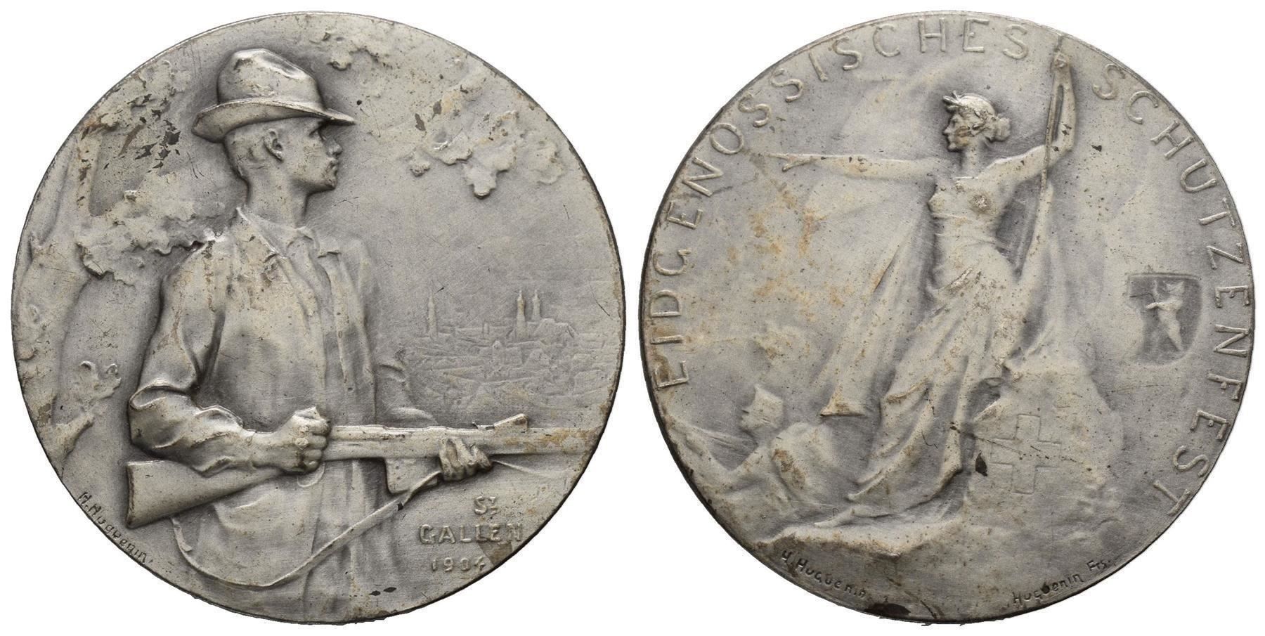 Tutti le monete: St. Gallen 1904 , R:1175  /485 – Usato da Trimbach venduto da Solothurn1