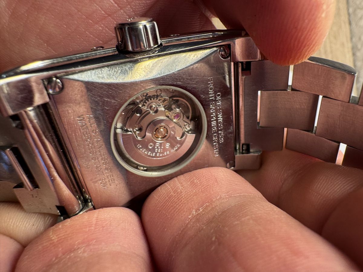 Oris Orologi: Oris Rectangular Complication – Usato da Vésenaz venduto da Angela.C3 2