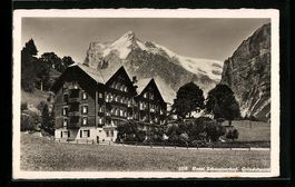 AK Grindelwald, Hotel Schweizerhof, 1938