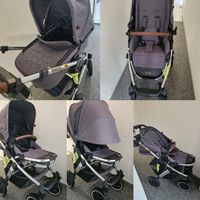 Hochwertiger Kinderwagen "ABC Design" grau, voll funktionsfä