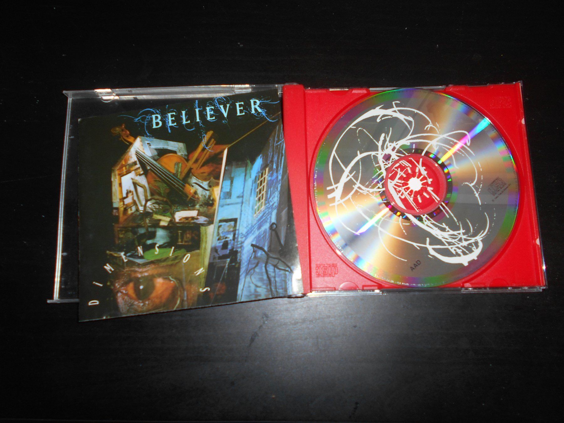 CD: Believer – Dimensions / 1993 – Usato da Aarberg venduto da witchhunter01