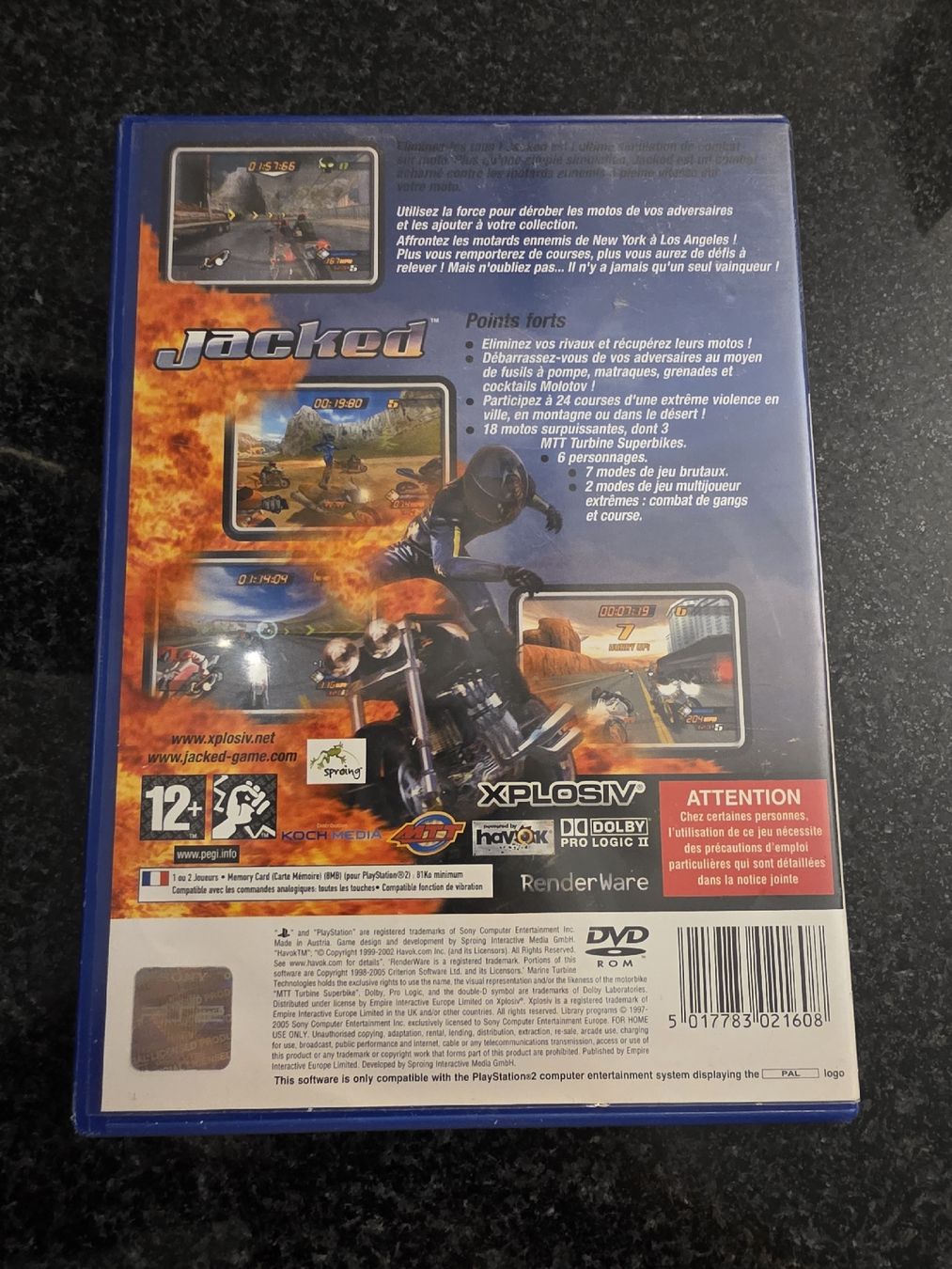 Giochi: Jacked PS2 – Usato da Chavornay venduto da Crash37 1
