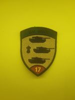 BADGE ECUSSON MILITAIRE SUISSE BAT CHARS 17