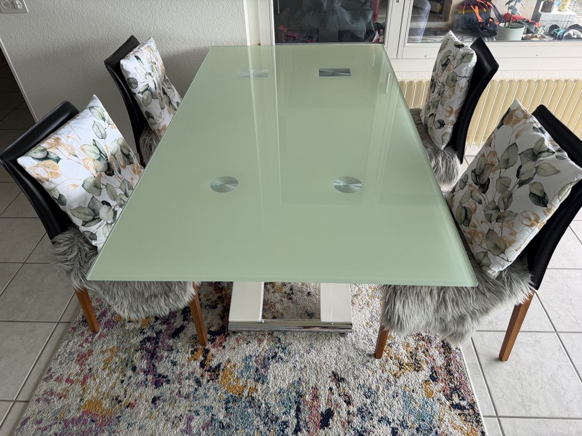 Tables: Esstisch Glas  – D'occasion à Hergiswil NW par FabriziaFrank 4