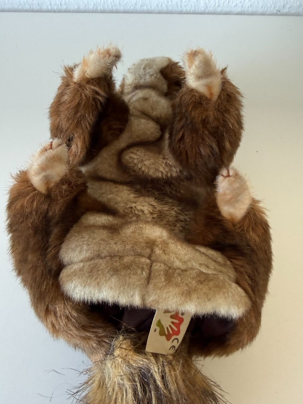 Giocattoli: Folkmanis Handpuppe rotbraunes Eichhörnchen – Usato da Winterthur venduto da brittalili 6